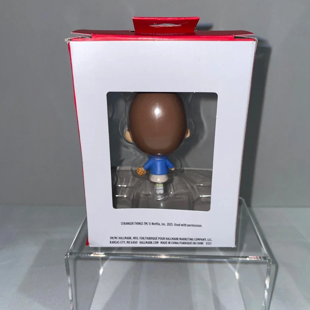 Hallmark Stranger Things Eleven Christmas Ornament Netflix Eggo Waffle Figure